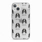 Springer Spaniel Icon with Name iPhone 13 TPU Impact Case with White Edges