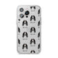 Springer Spaniel Icon with Name iPhone 14 Pro Max Clear Tough Case Silver