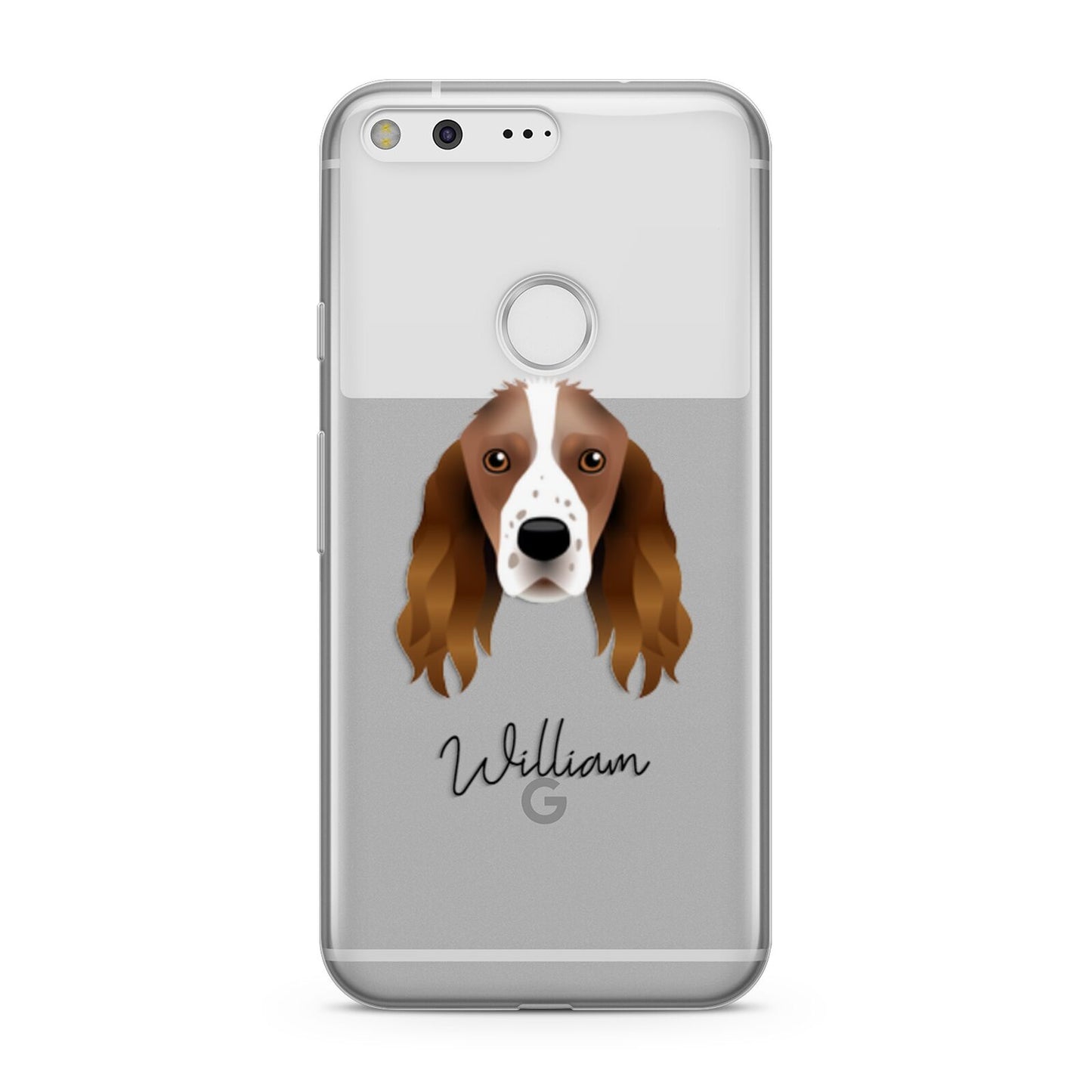 Springer Spaniel Personalised Google Pixel Case