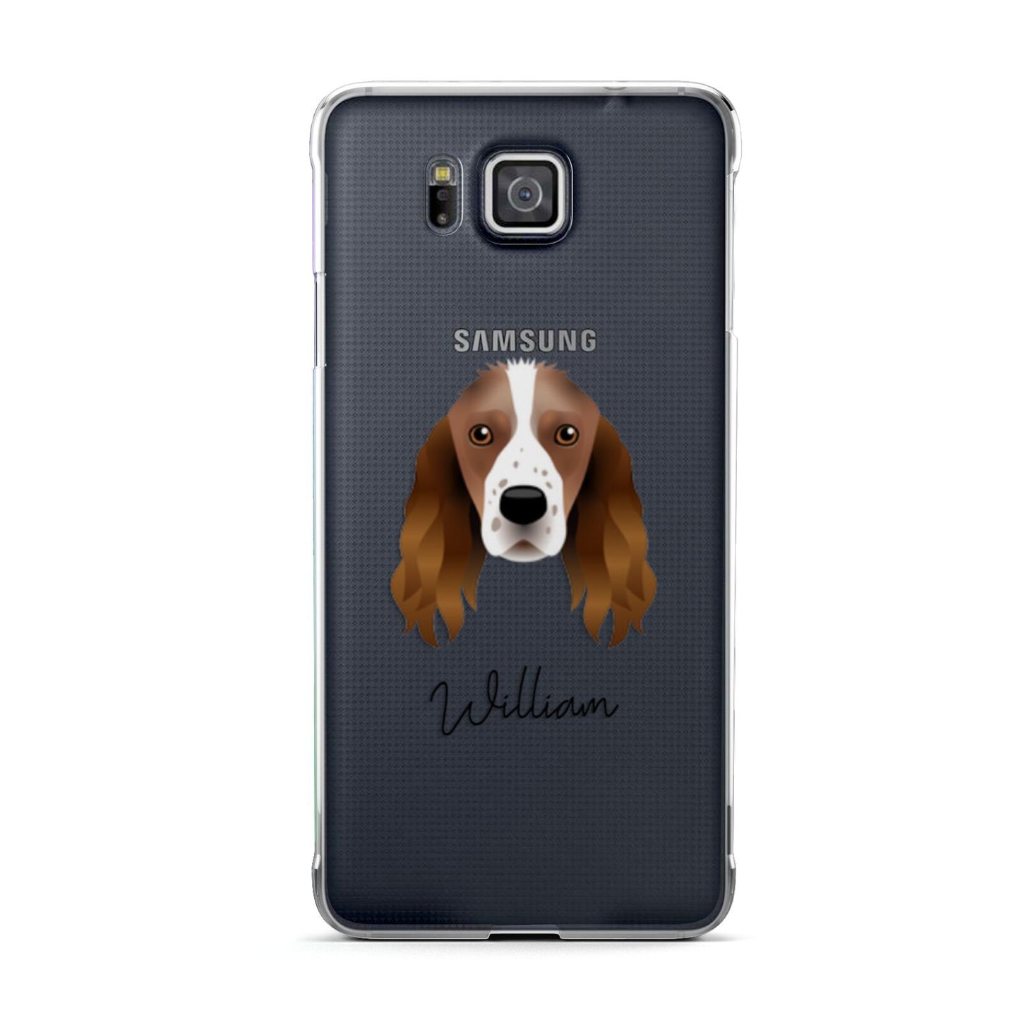 Springer Spaniel Personalised Samsung Galaxy Alpha Case