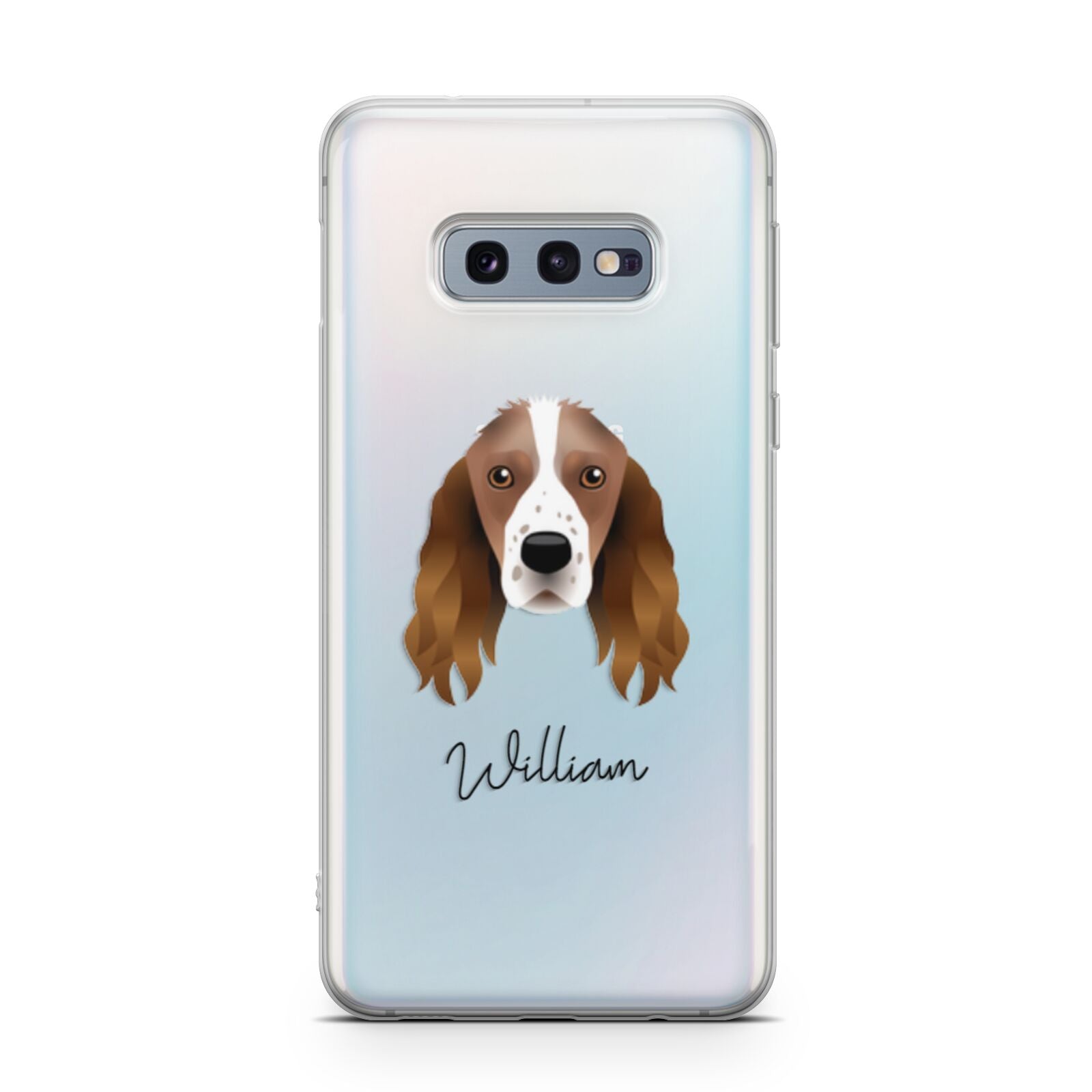 Springer Spaniel Personalised Samsung Galaxy S10E Case