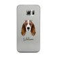 Springer Spaniel Personalised Samsung Galaxy S6 Edge Case