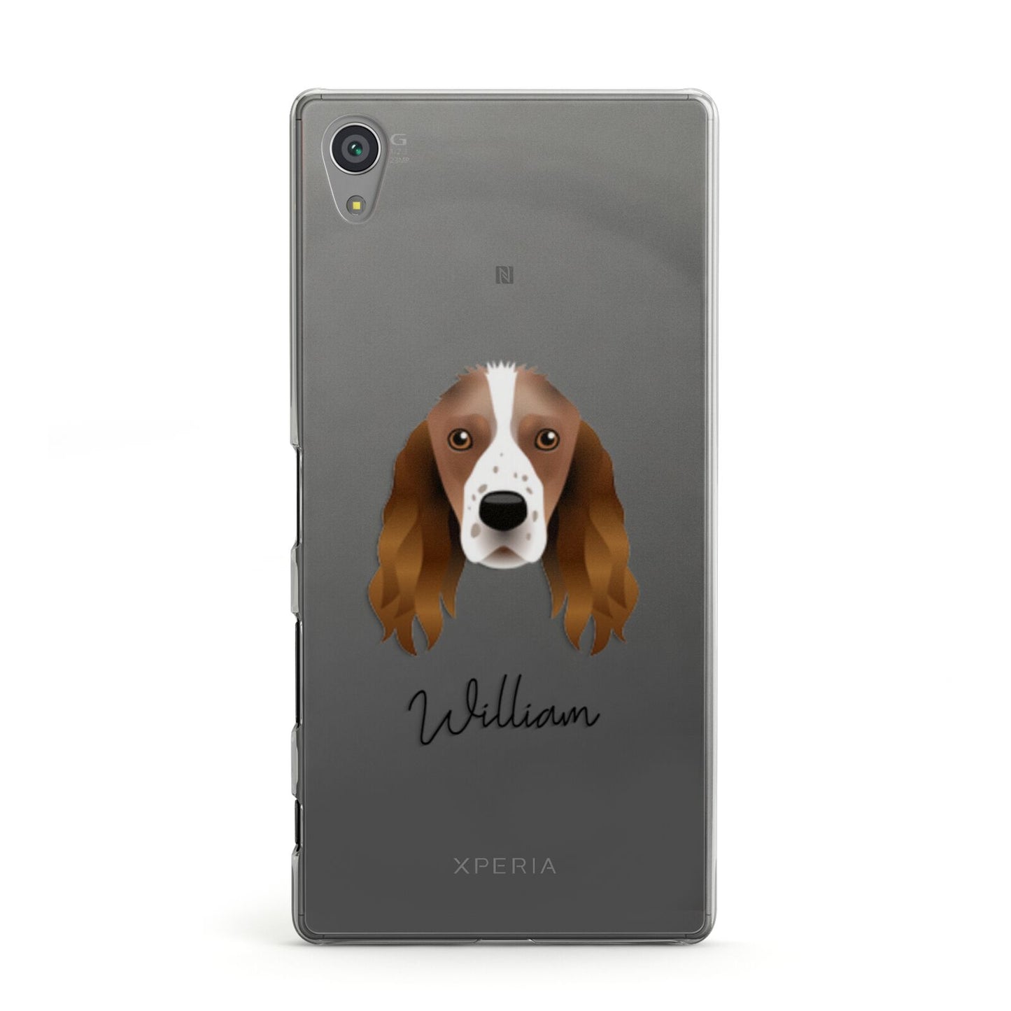 Springer Spaniel Personalised Sony Xperia Case