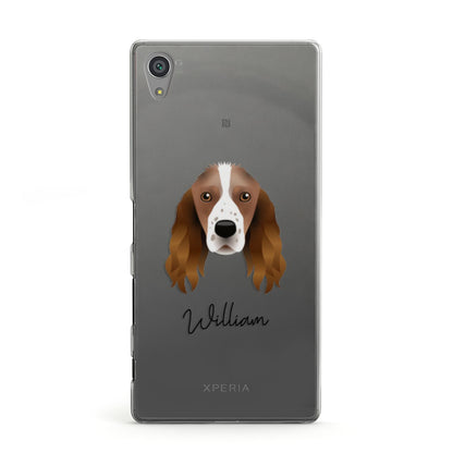 Springer Spaniel Personalised Sony Xperia Case