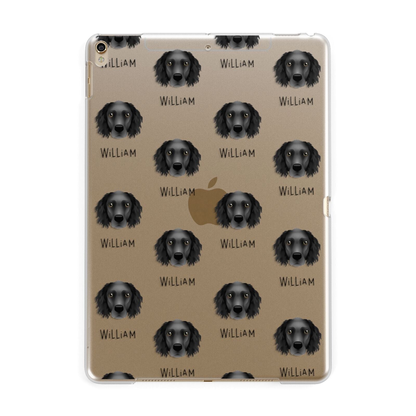 Sprocker Icon with Name Apple iPad Gold Case