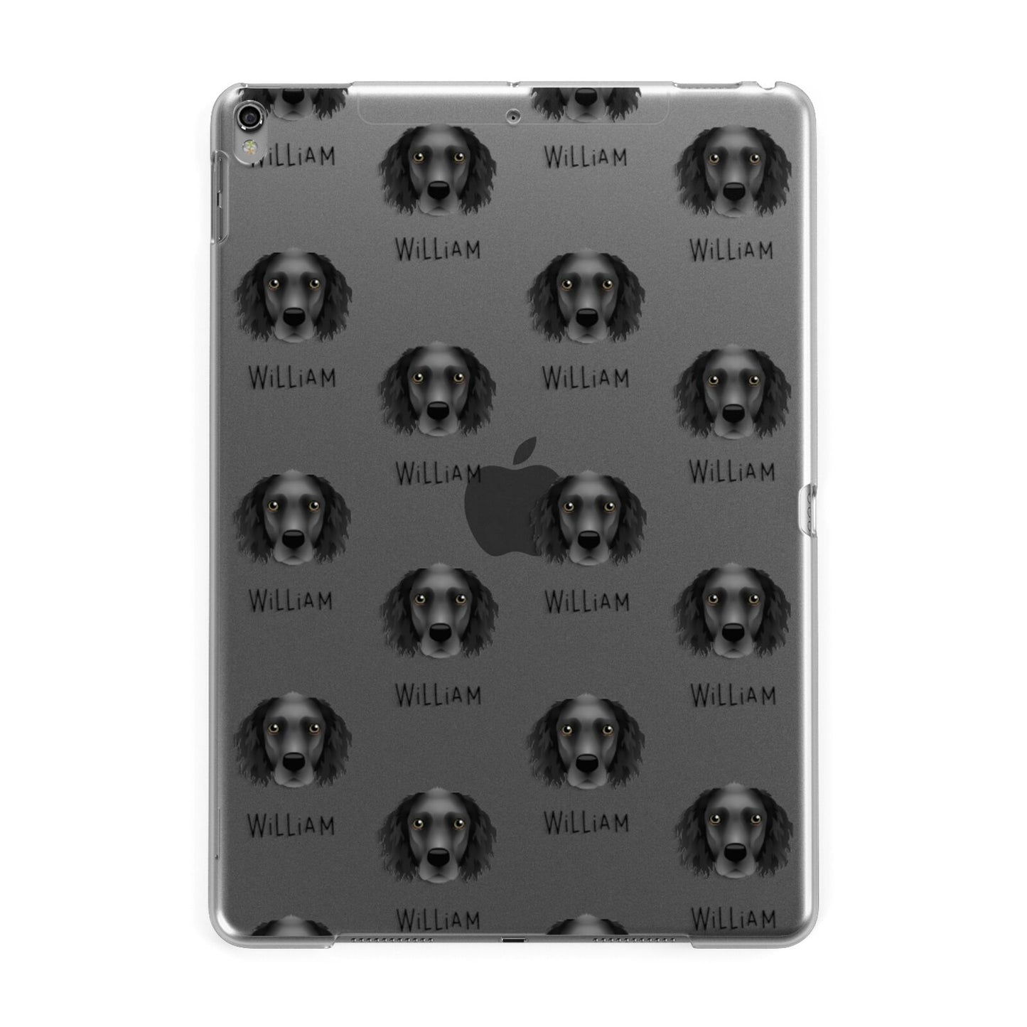 Sprocker Icon with Name Apple iPad Grey Case