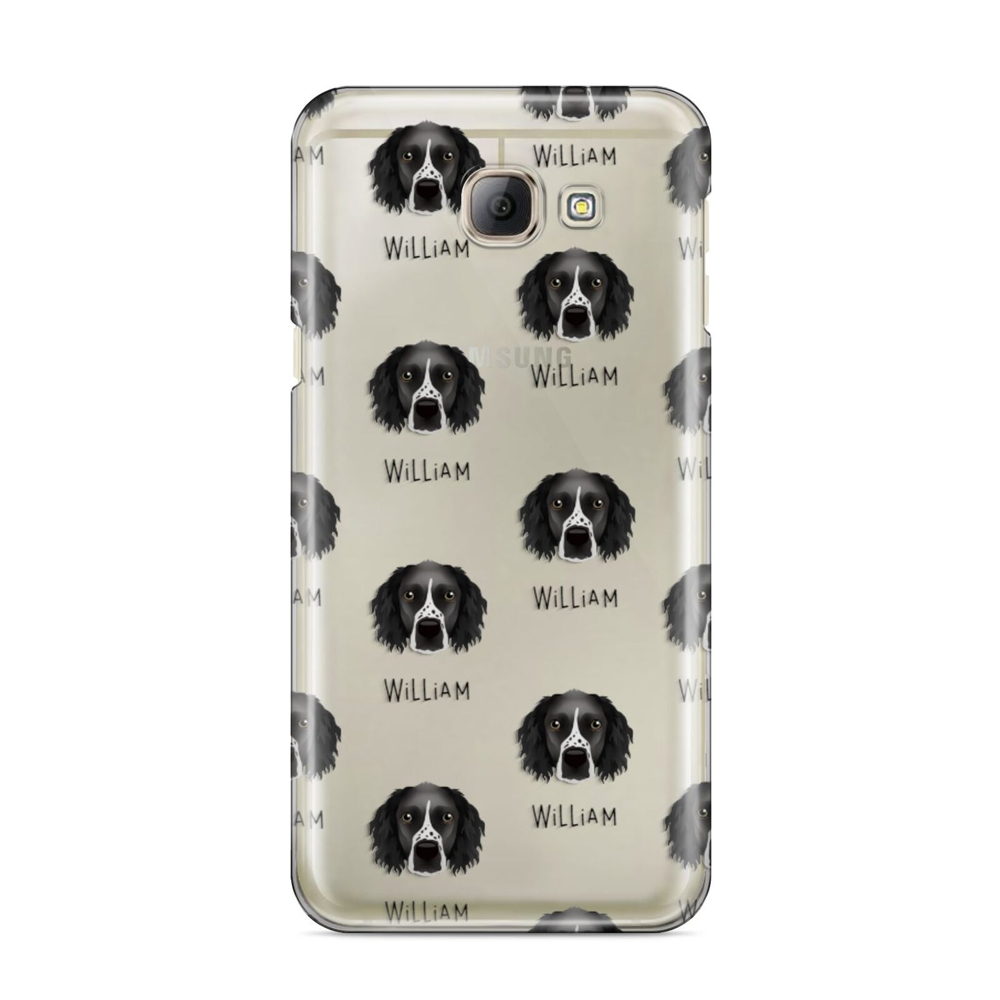 Sprocker Icon with Name Samsung Galaxy A8 2016 Case