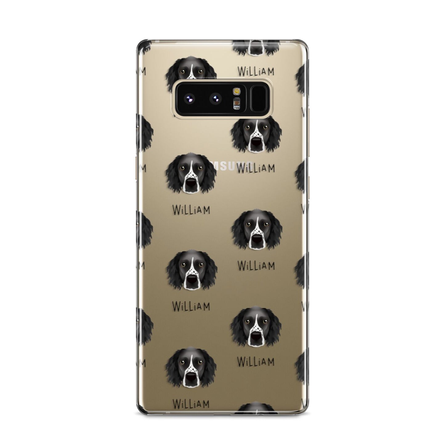 Sprocker Icon with Name Samsung Galaxy S8 Case