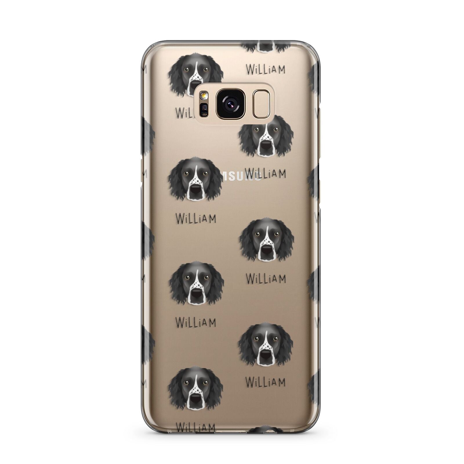 Sprocker Icon with Name Samsung Galaxy S8 Plus Case