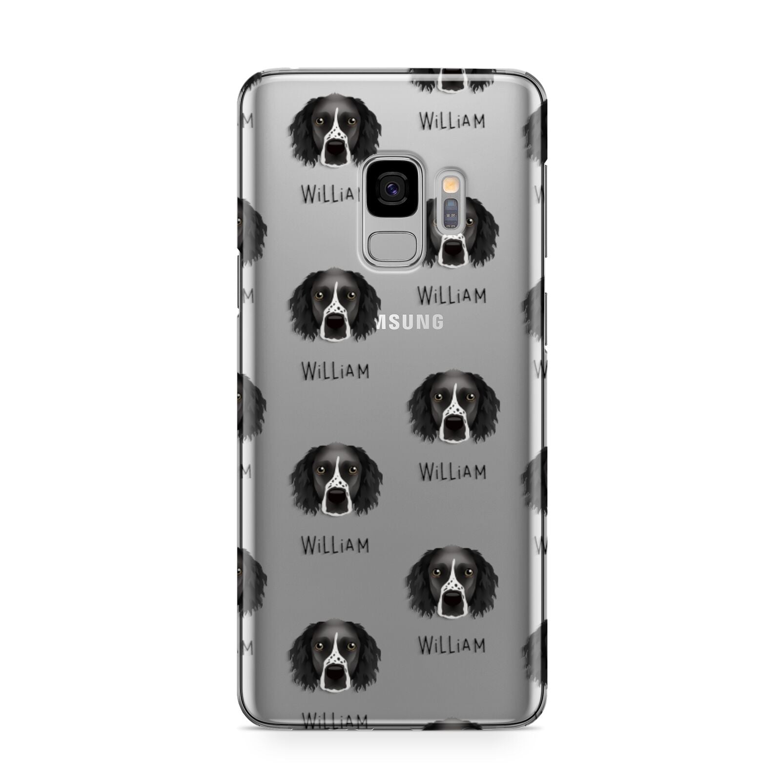 Sprocker Icon with Name Samsung Galaxy S9 Case