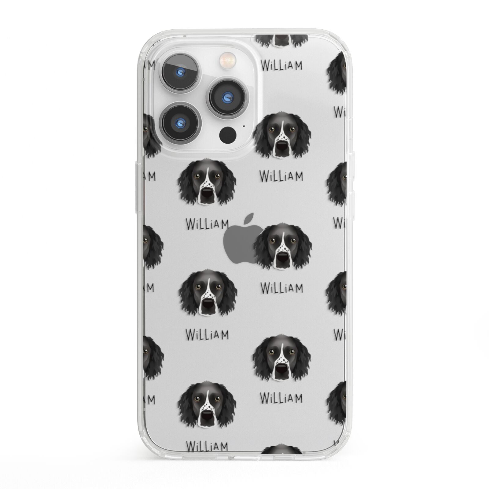 Sprocker Icon with Name iPhone 13 Pro Clear Bumper Case