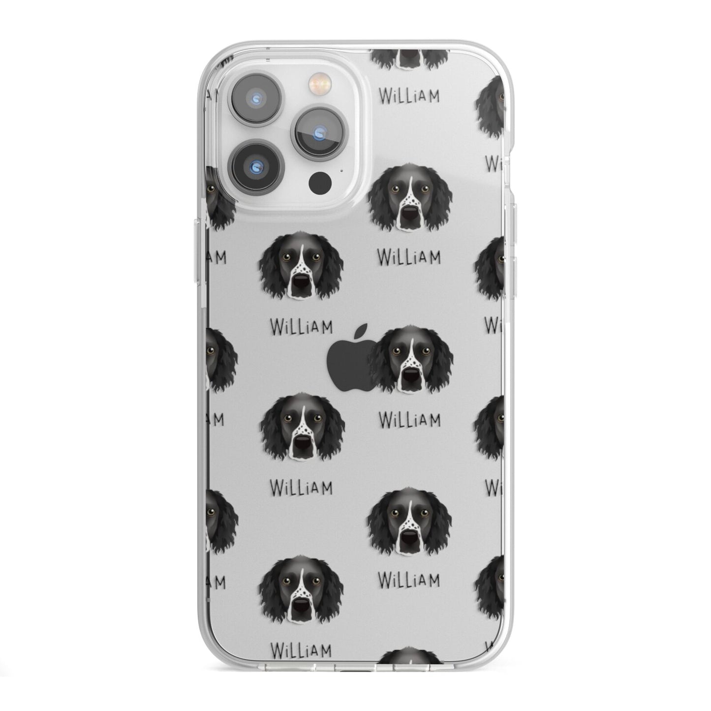 Sprocker Icon with Name iPhone 13 Pro Max TPU Impact Case with White Edges