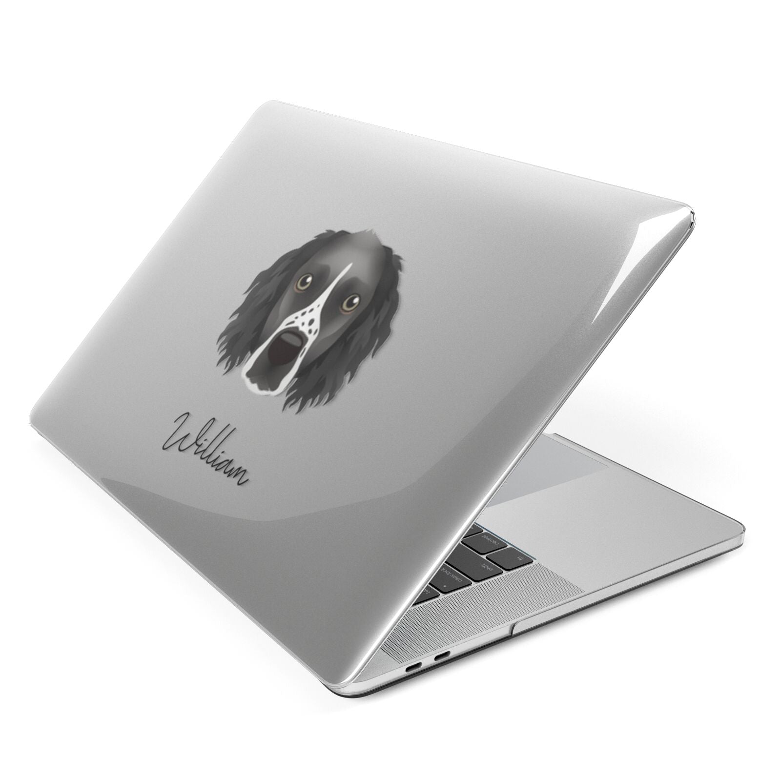 Sprocker Personalised Apple MacBook Case Side View