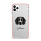 Sprocker Personalised iPhone 11 Pro Max Impact Pink Edge Case