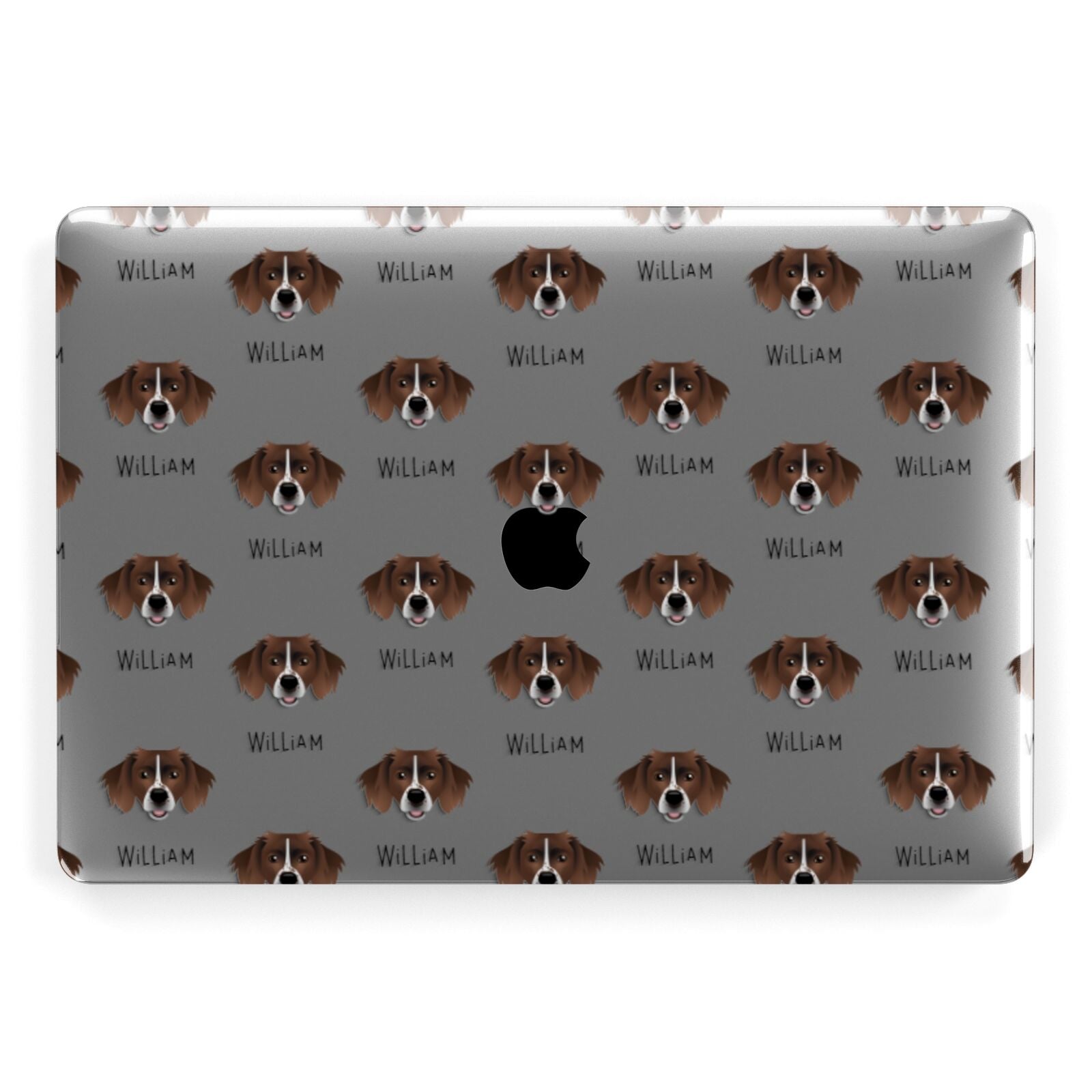 Sprollie Icon with Name Apple MacBook Case