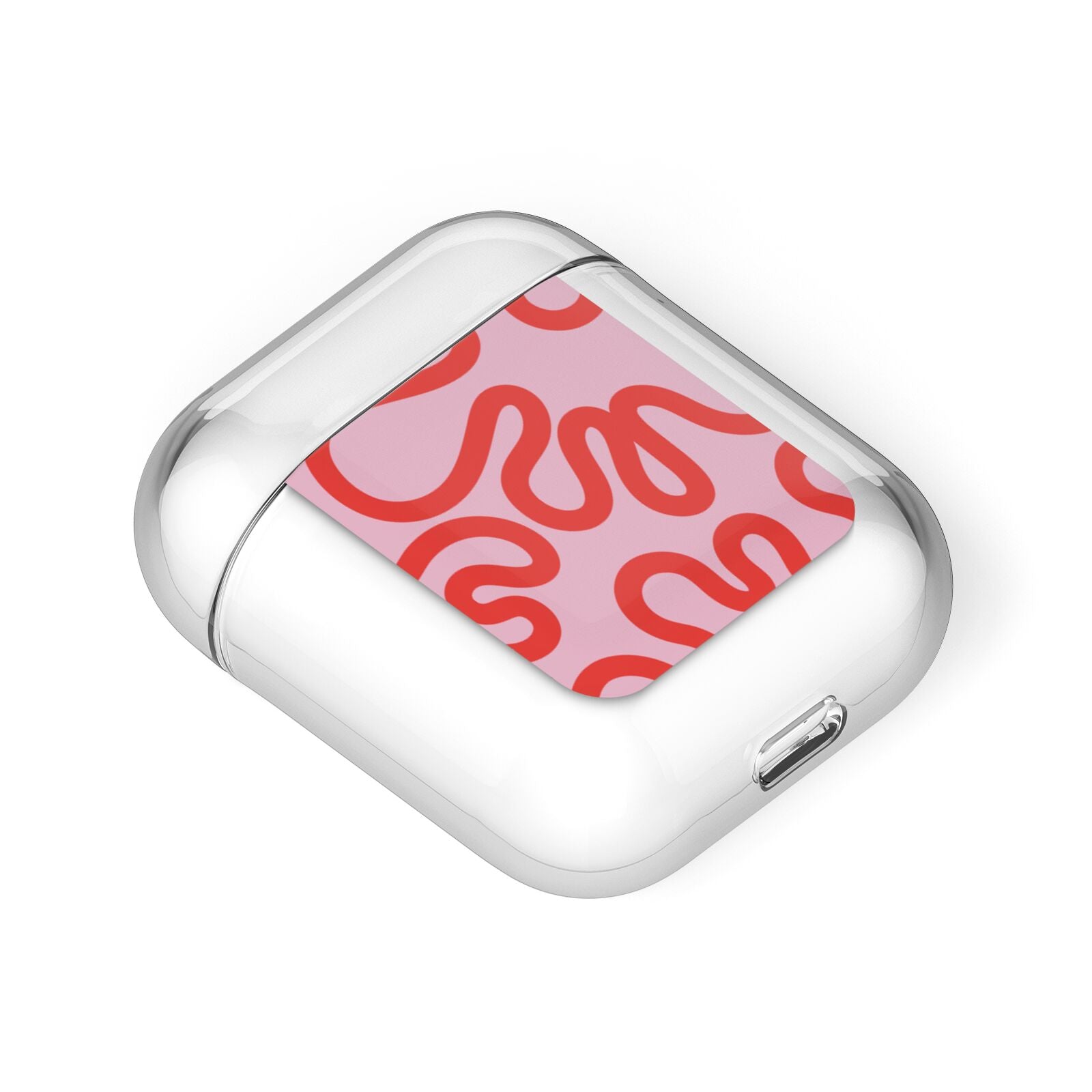 Squiggle AirPods Case Laid Flat