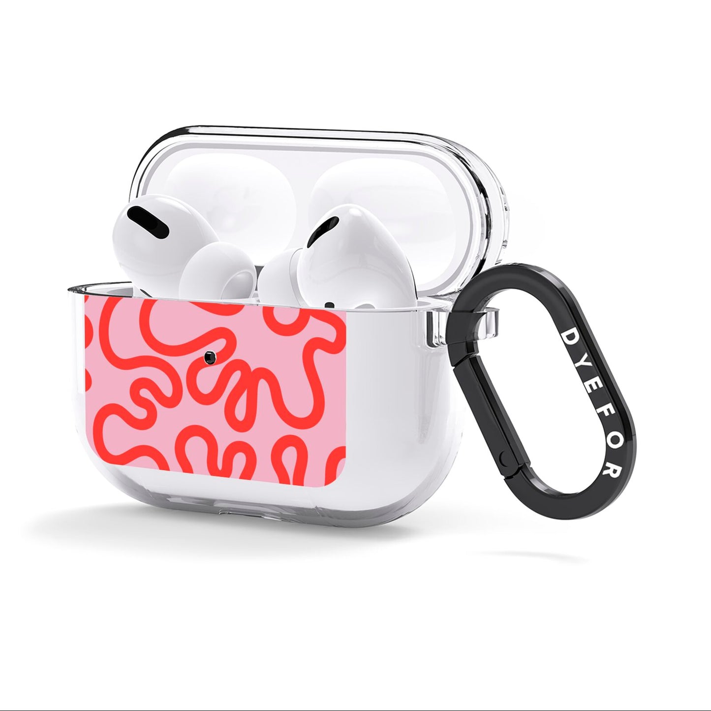 Squiggle AirPods Clear Case 3rd Gen Side Image