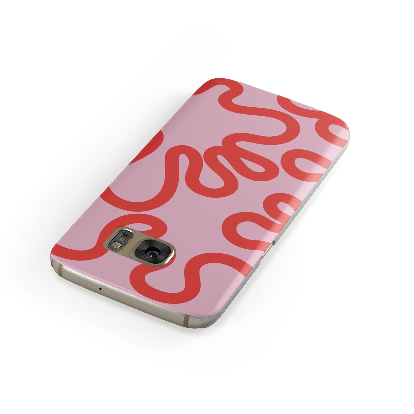 Squiggle Samsung Galaxy Case Front Close Up