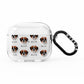 St Bernard Icon with Name AirPods Clear Case 3rd Gen