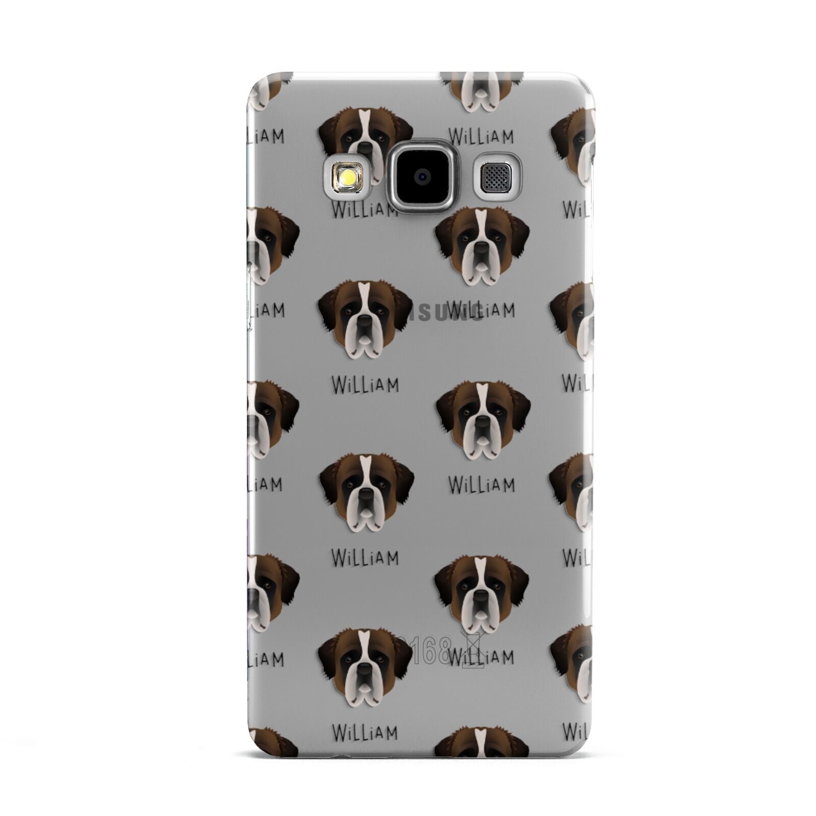 St Bernard Icon with Name Samsung Galaxy A5 Case