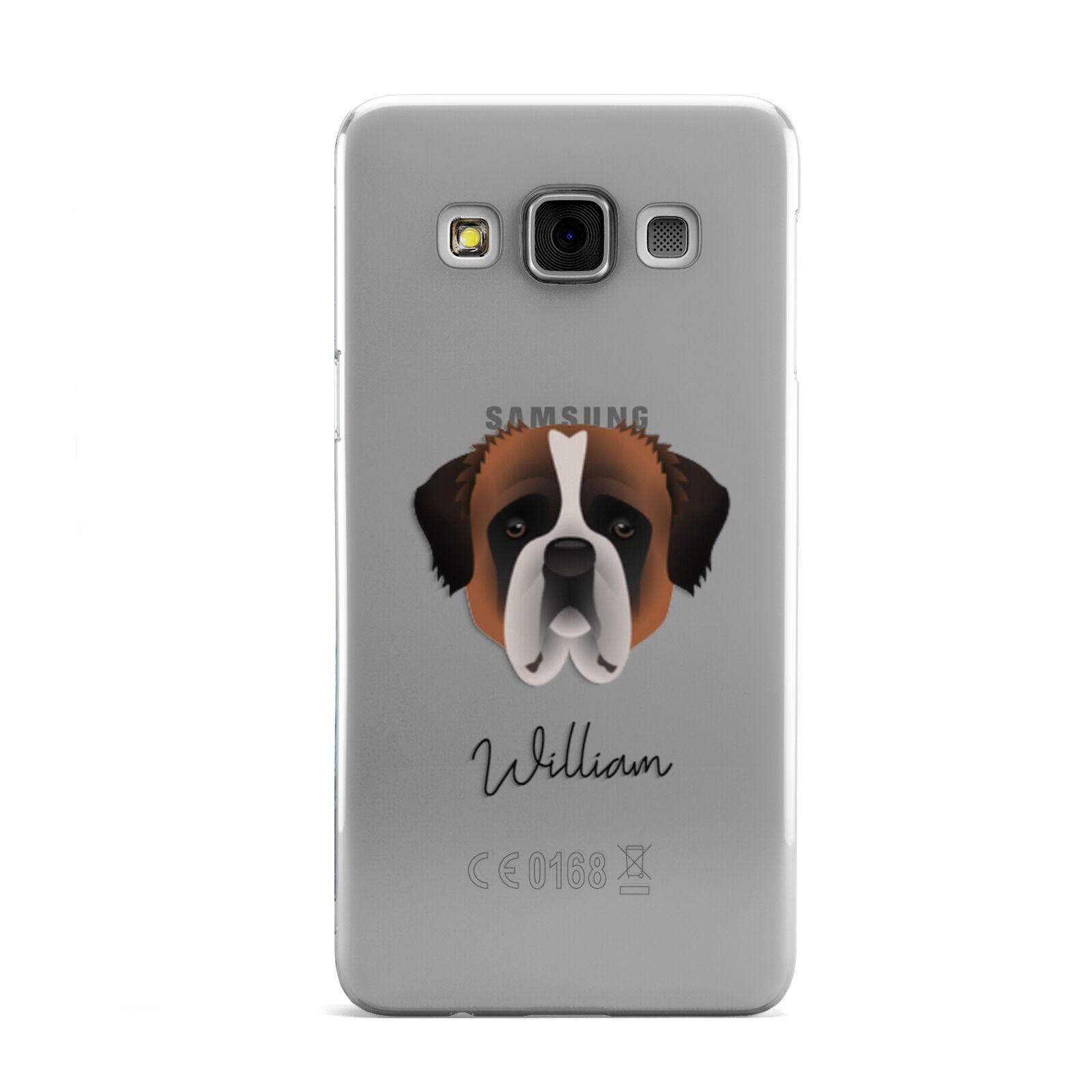 St Bernard Personalised Samsung Galaxy A3 Case