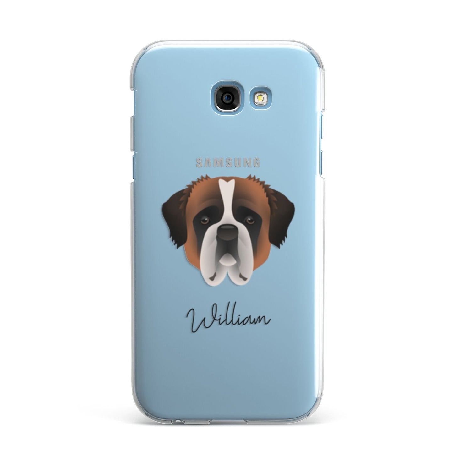 St Bernard Personalised Samsung Galaxy A7 2017 Case