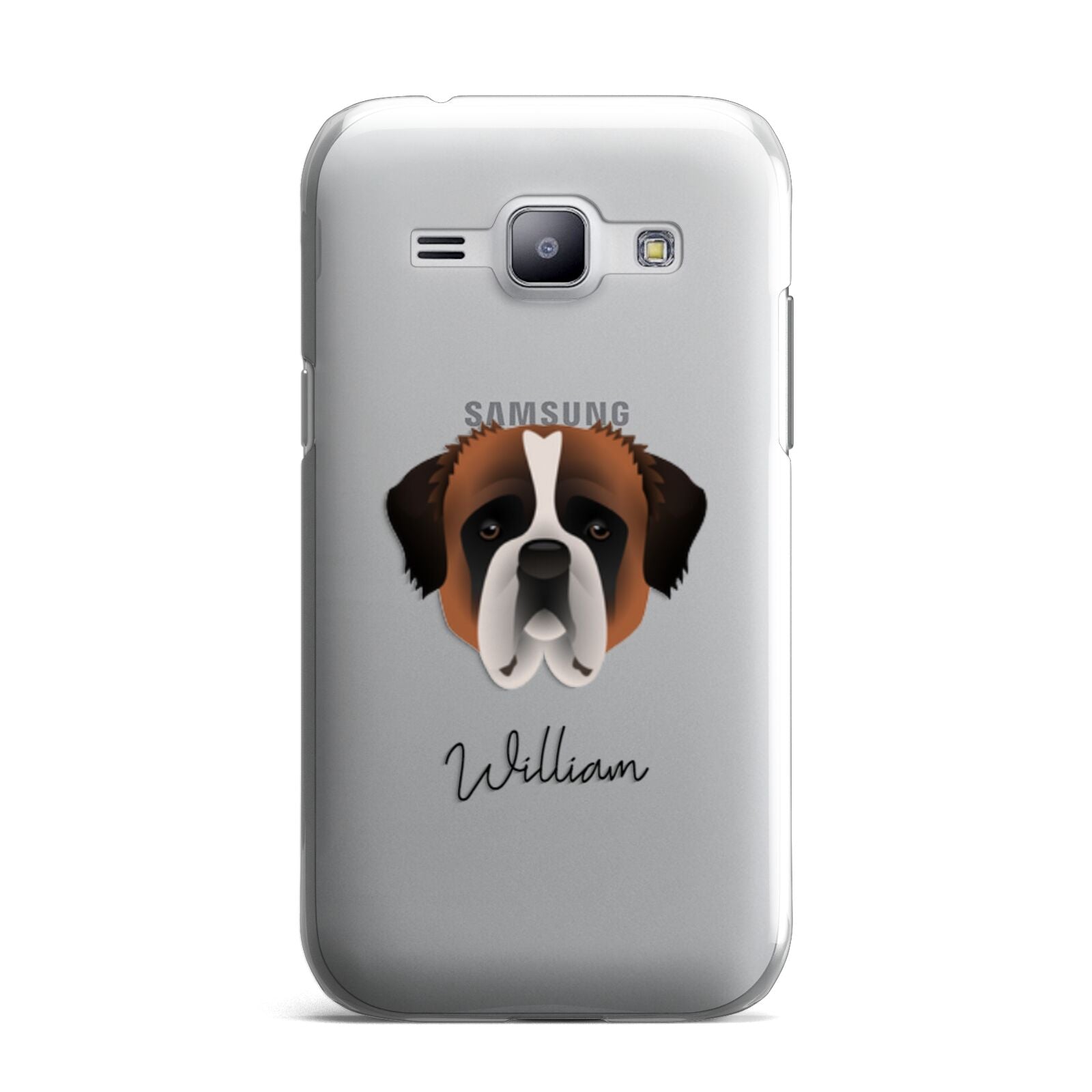St Bernard Personalised Samsung Galaxy J1 2015 Case