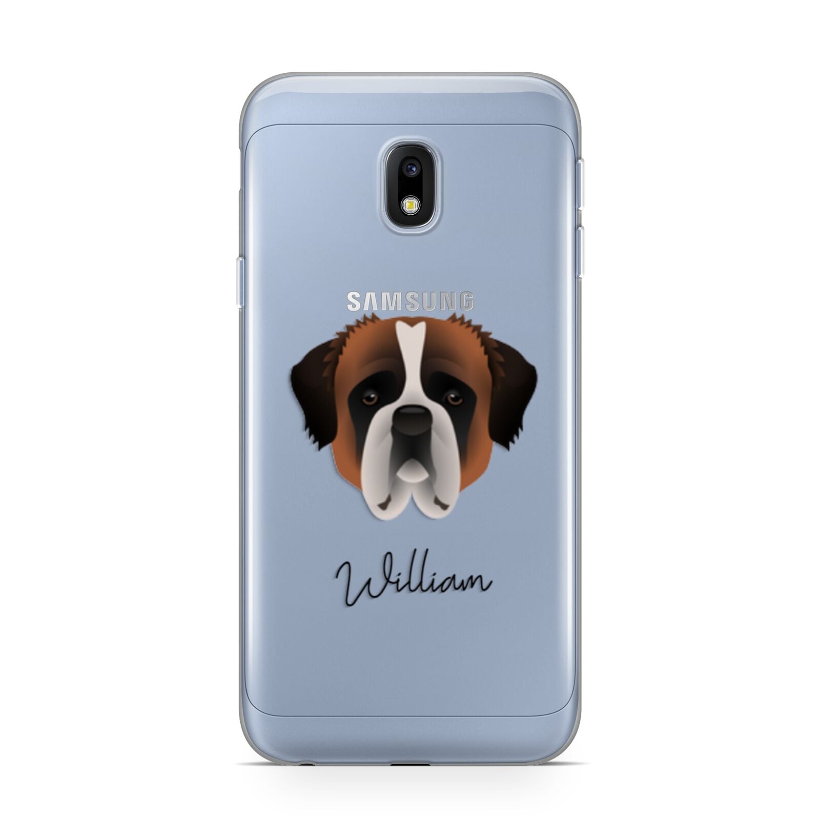 St Bernard Personalised Samsung Galaxy J3 2017 Case