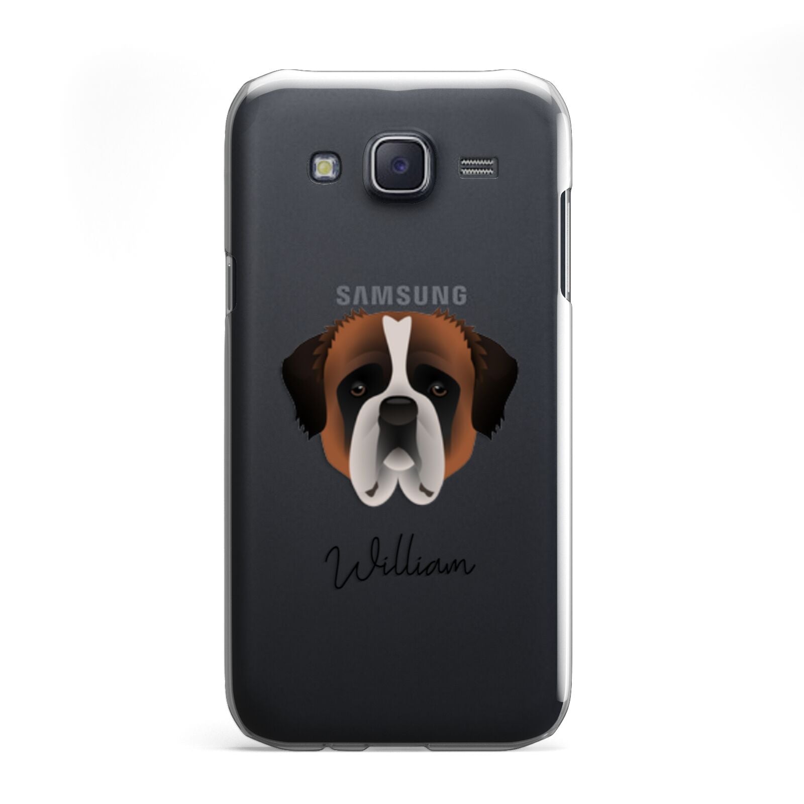 St Bernard Personalised Samsung Galaxy J5 Case