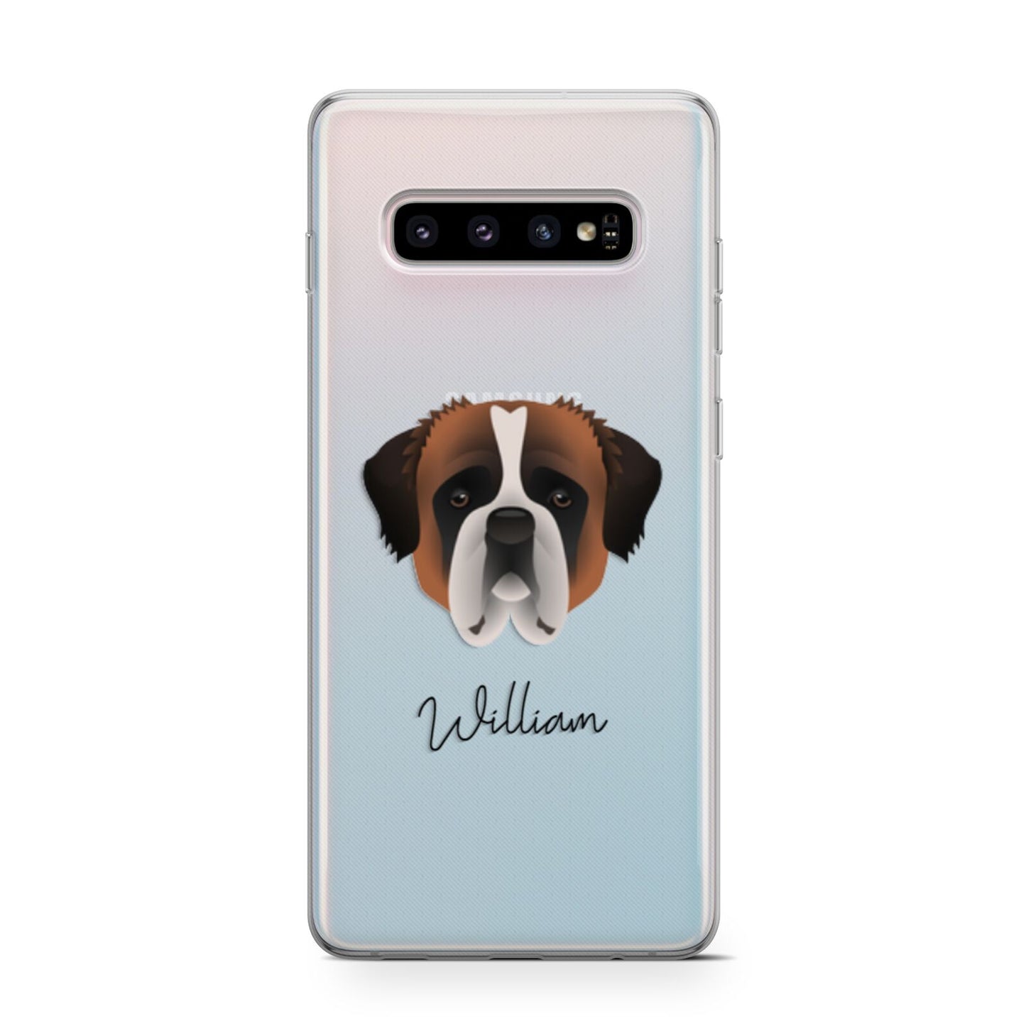 St Bernard Personalised Samsung Galaxy S10 Case