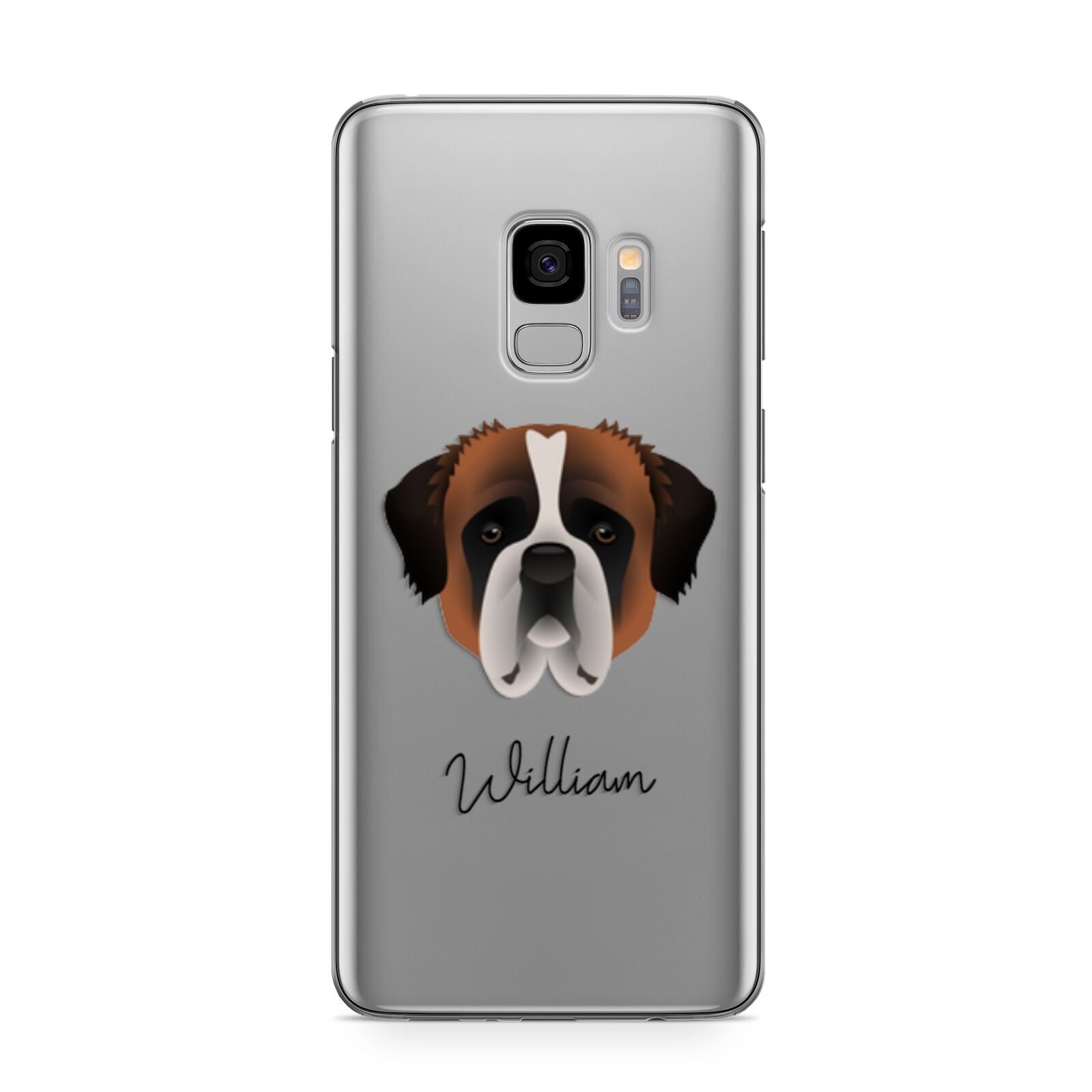 St Bernard Personalised Samsung Galaxy S9 Case