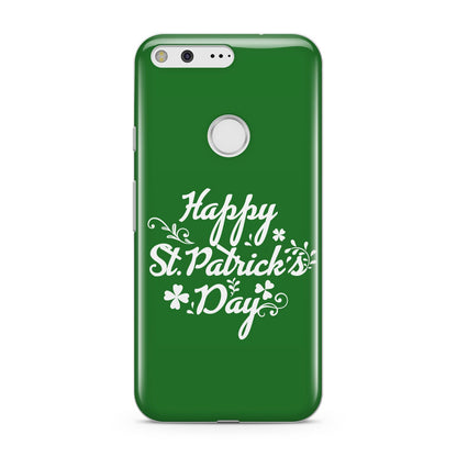 St Patricks Day Google Pixel Case