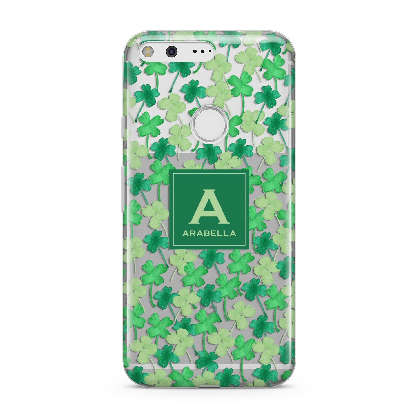 St Patricks Day Monogram Google Pixel Case