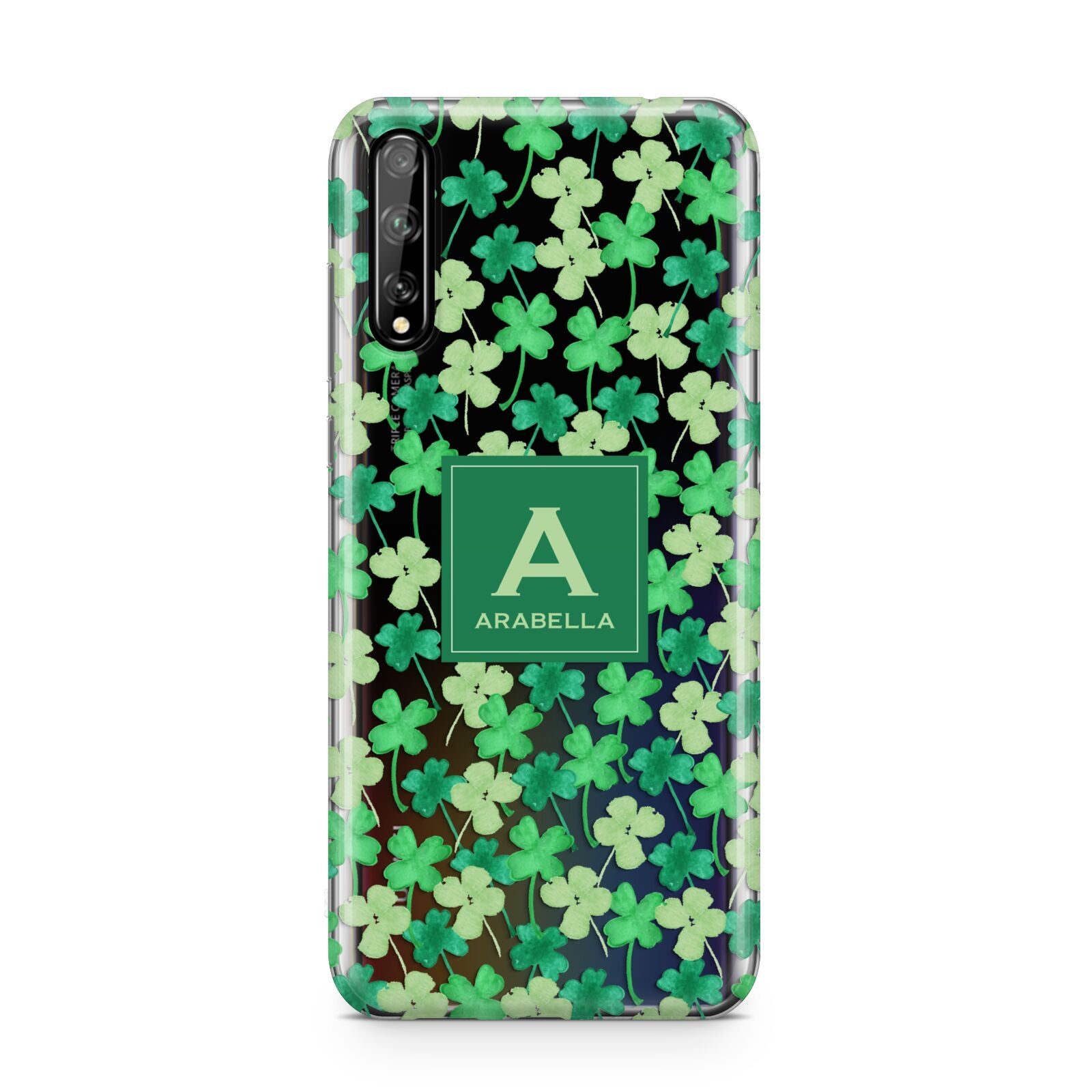 St Patricks Day Monogram Huawei Enjoy 10s Phone Case