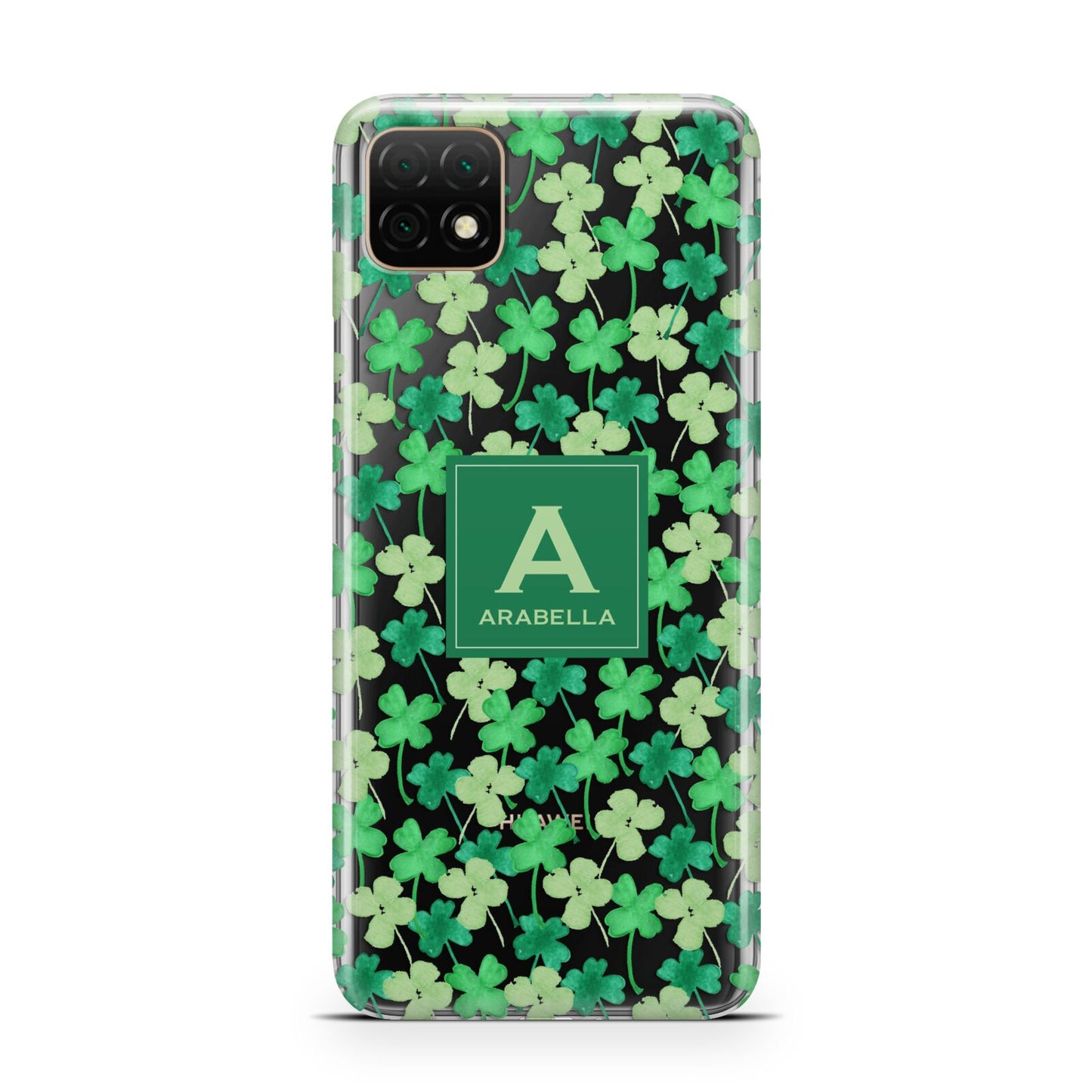 St Patricks Day Monogram Huawei Enjoy 20 Phone Case