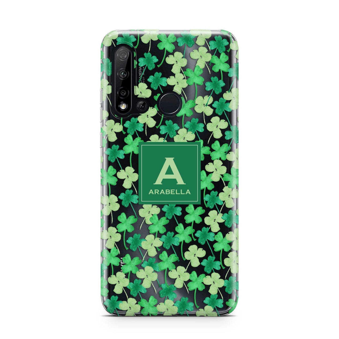 St Patricks Day Monogram Huawei P20 Lite 5G Phone Case