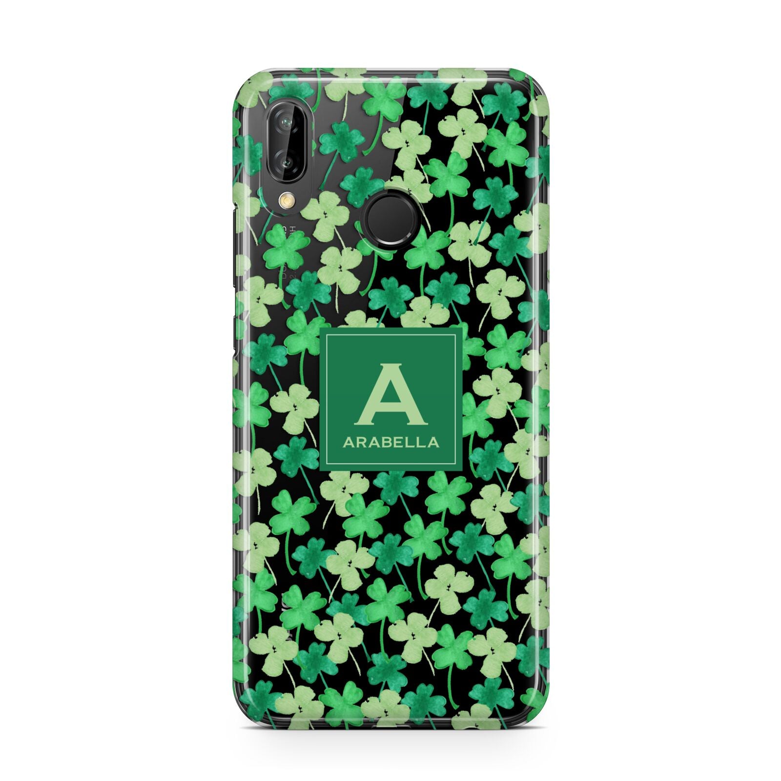 St Patricks Day Monogram Huawei P20 Lite Phone Case