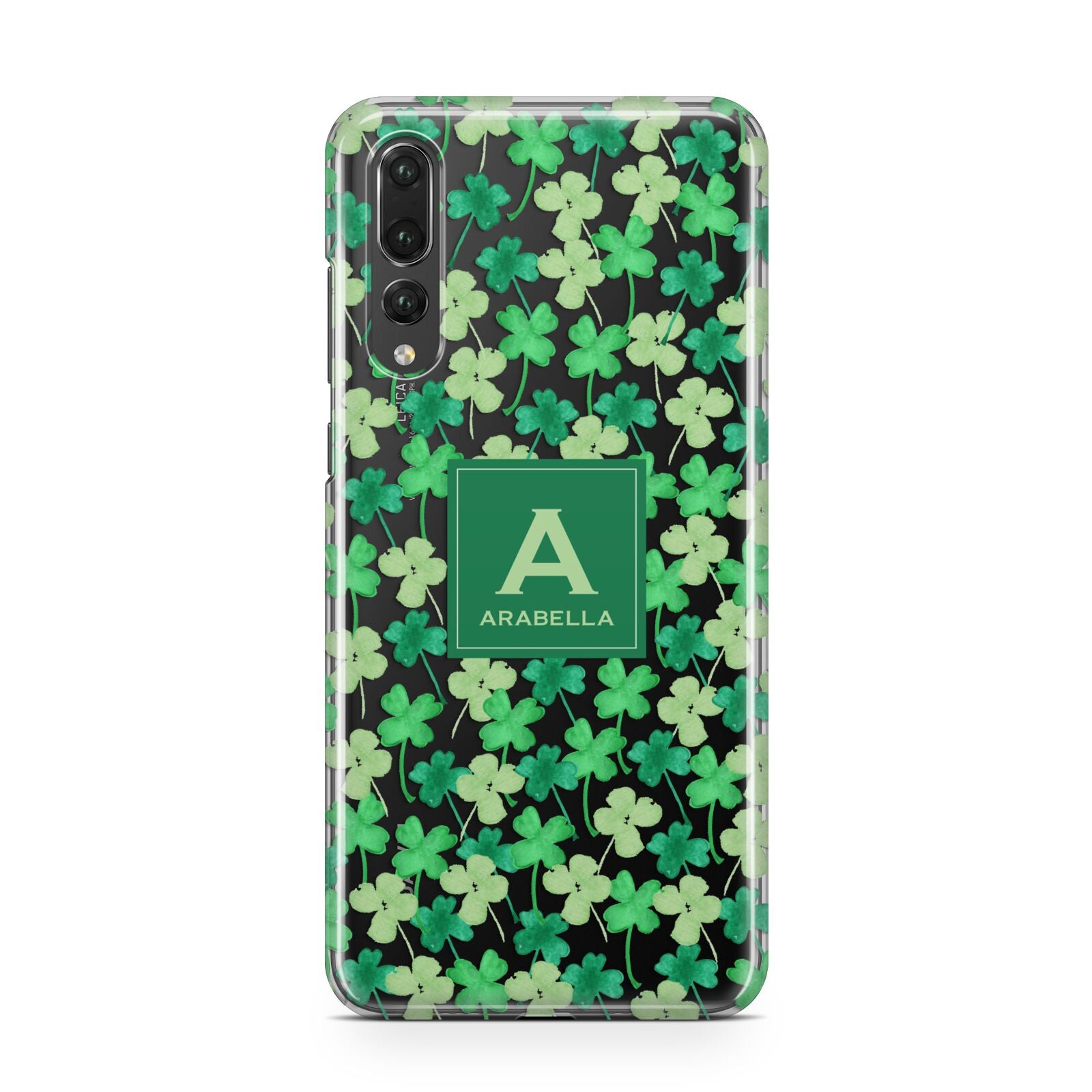 St Patricks Day Monogram Huawei P20 Pro Phone Case