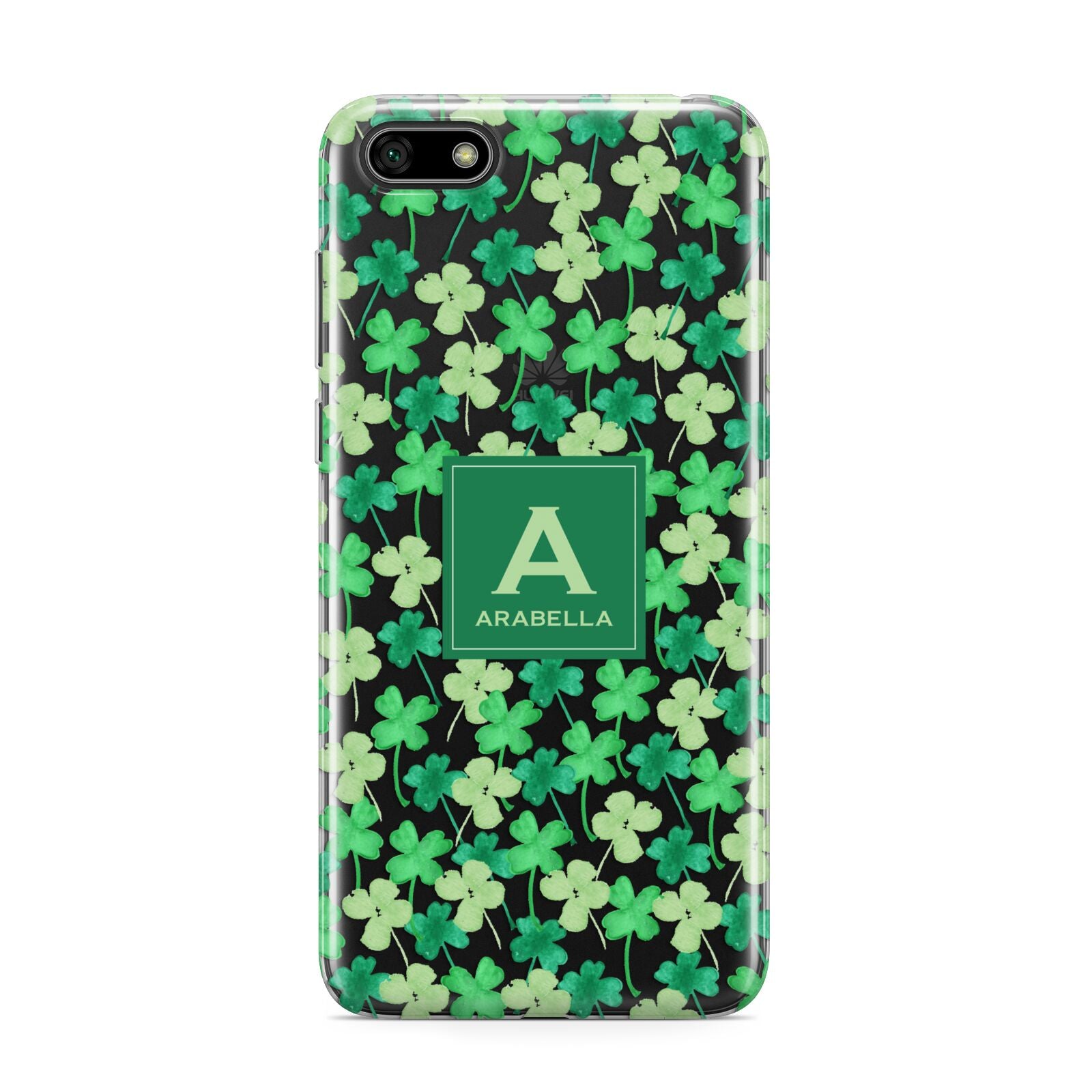 St Patricks Day Monogram Huawei Y5 Prime 2018 Phone Case