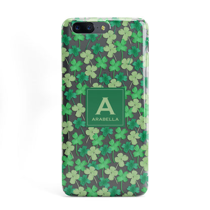 St Patricks Day Monogram OnePlus Case