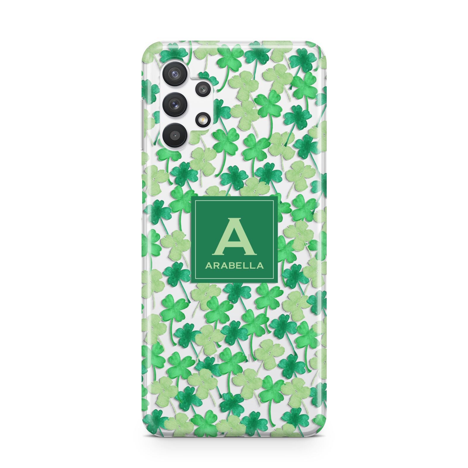 St Patricks Day Monogram Samsung A32 5G Case