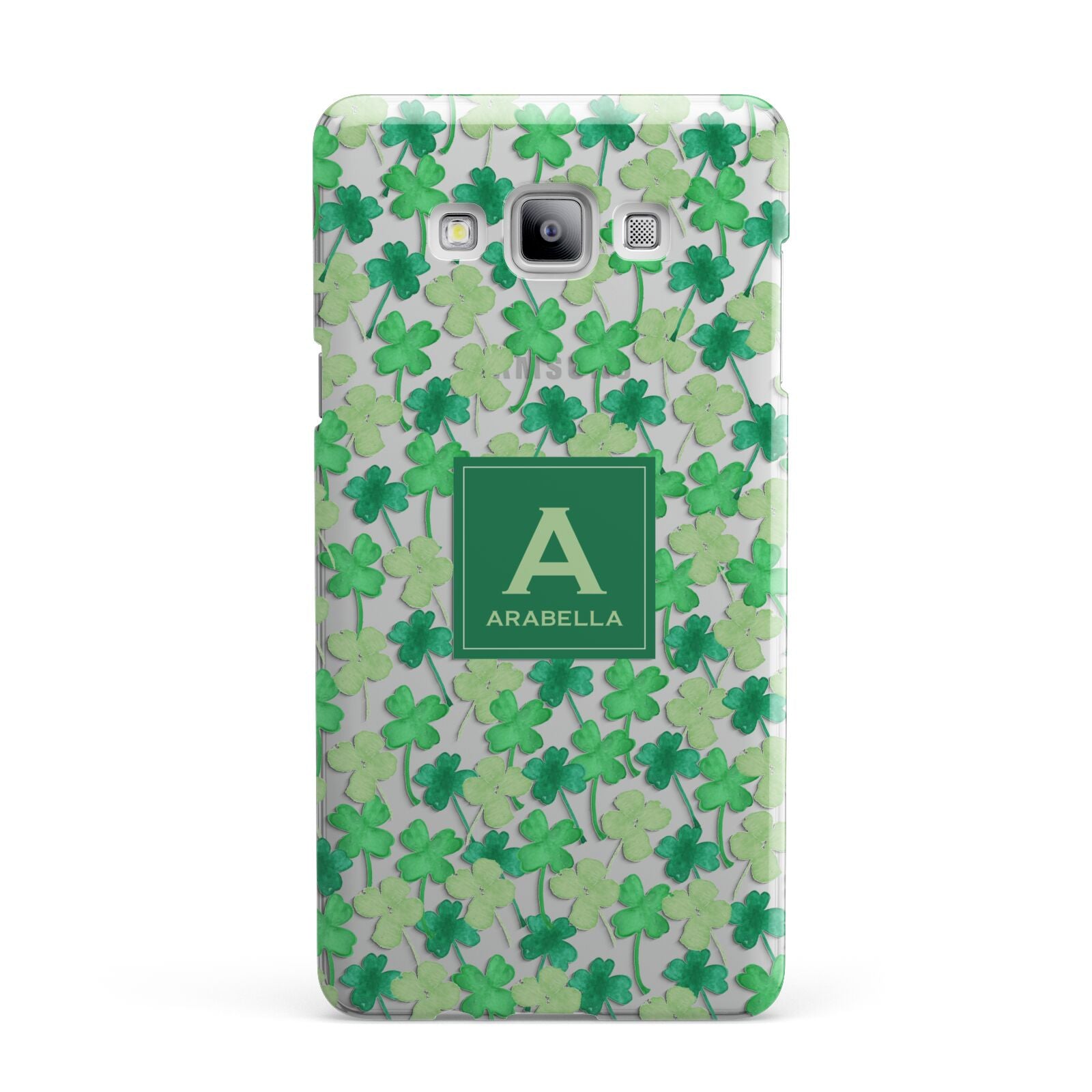 St Patricks Day Monogram Samsung Galaxy A7 2015 Case