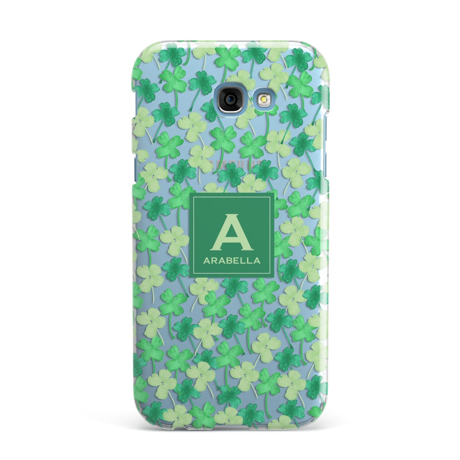 St Patricks Day Monogram Samsung Galaxy A7 2017 Case