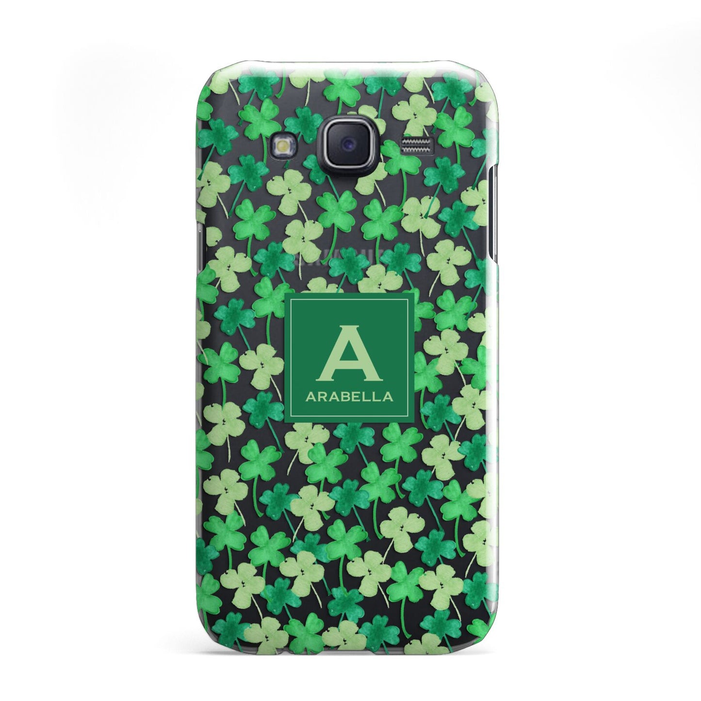 St Patricks Day Monogram Samsung Galaxy J5 Case