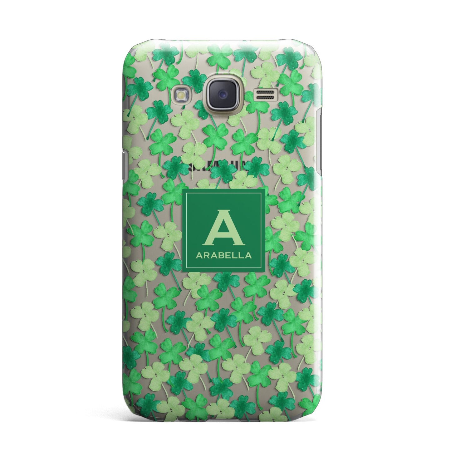 St Patricks Day Monogram Samsung Galaxy J7 Case