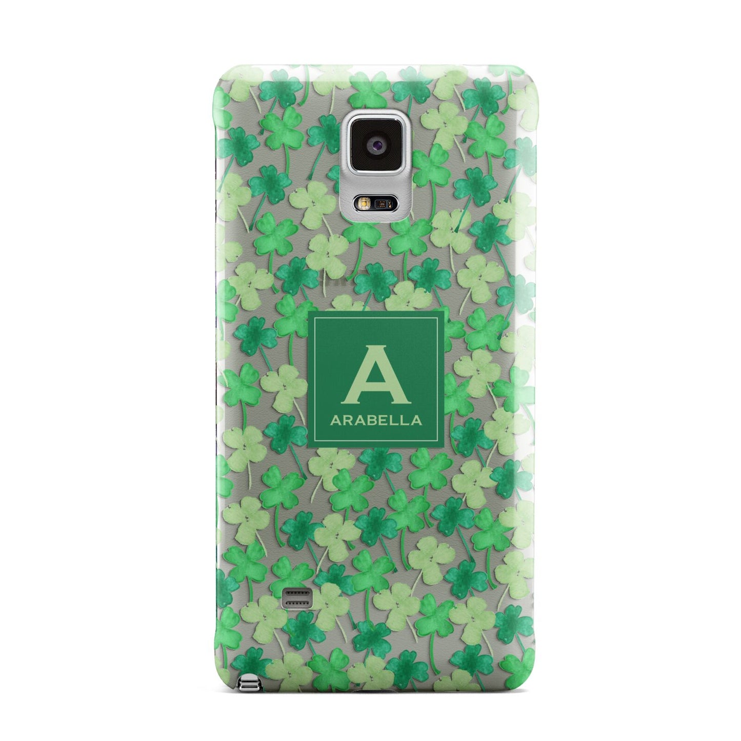 St Patricks Day Monogram Samsung Galaxy Note 4 Case