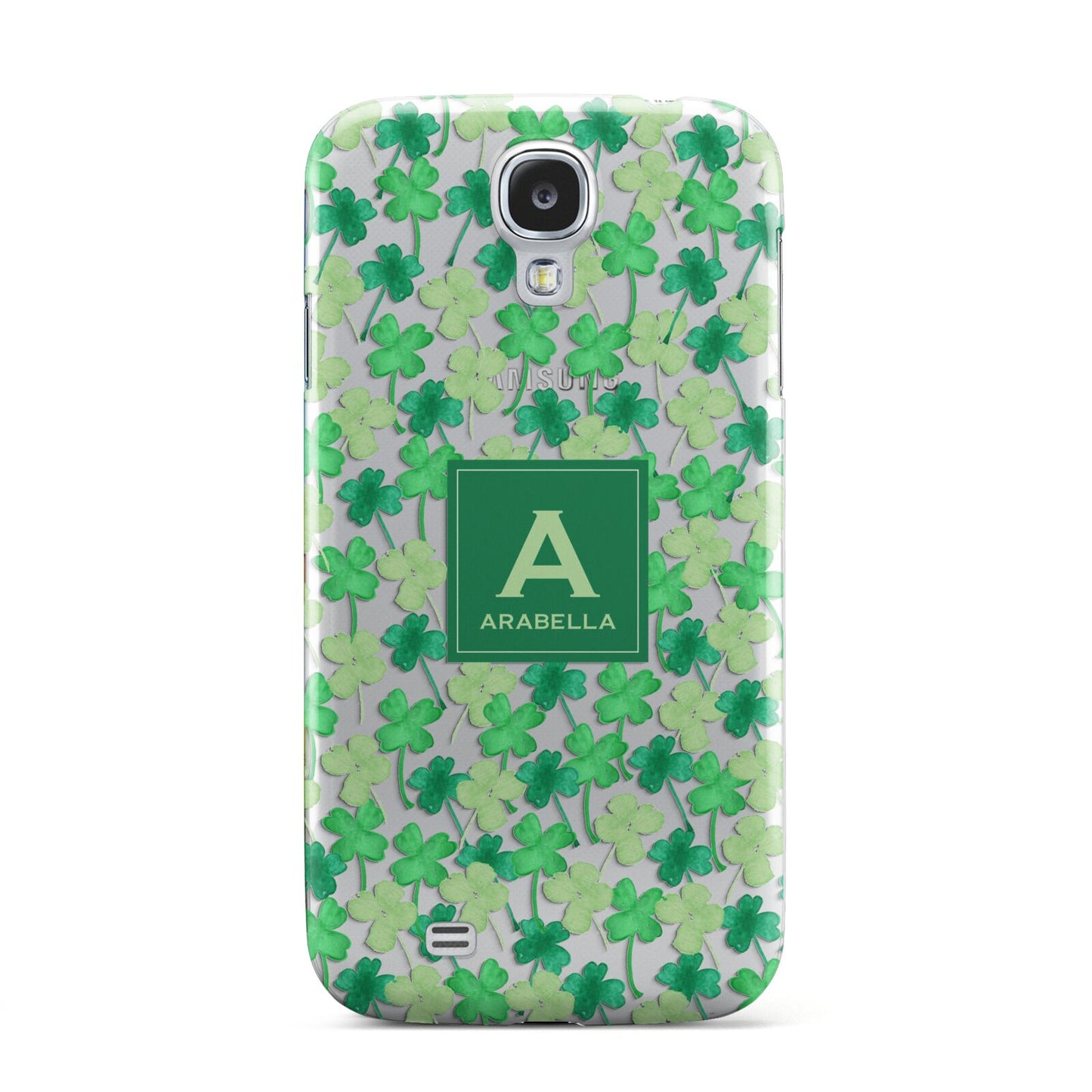 St Patricks Day Monogram Samsung Galaxy S4 Case