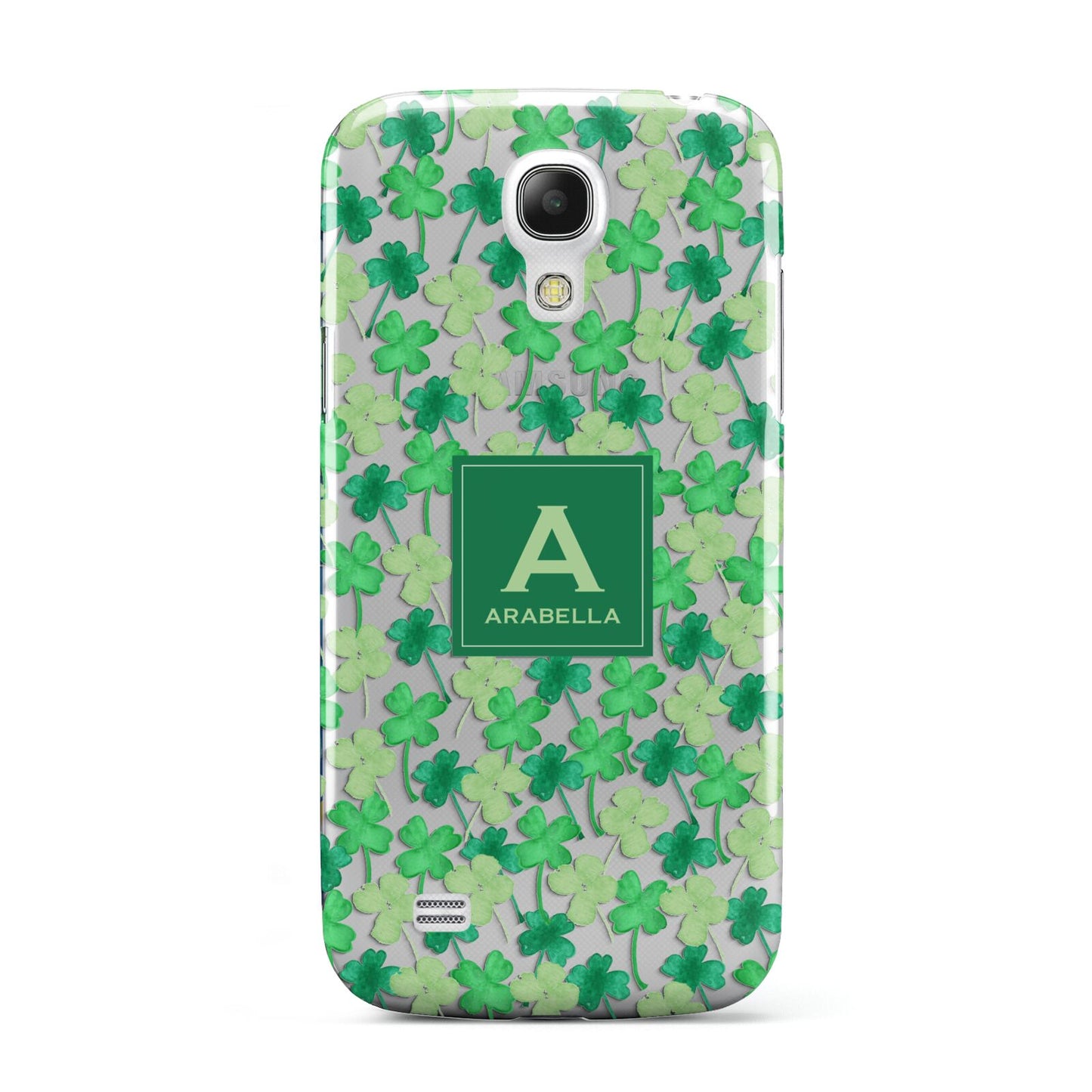 St Patricks Day Monogram Samsung Galaxy S4 Mini Case