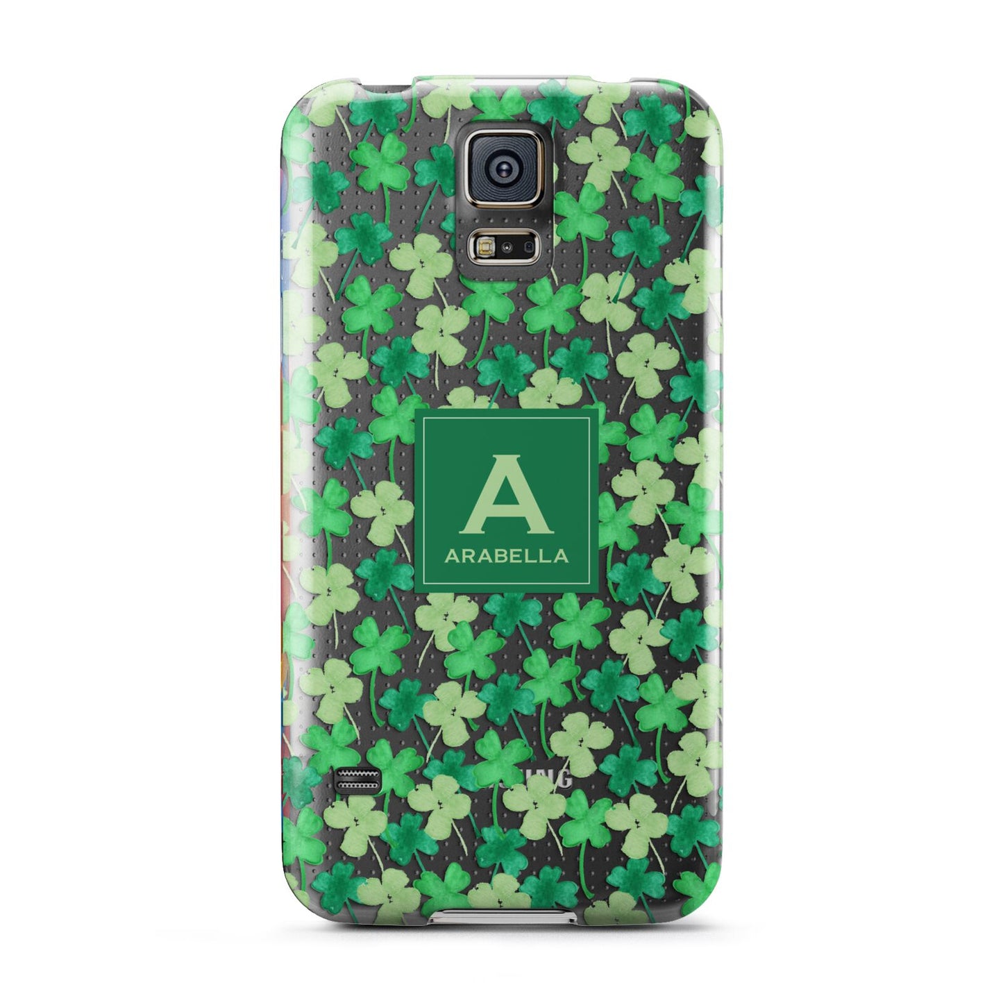 St Patricks Day Monogram Samsung Galaxy S5 Case