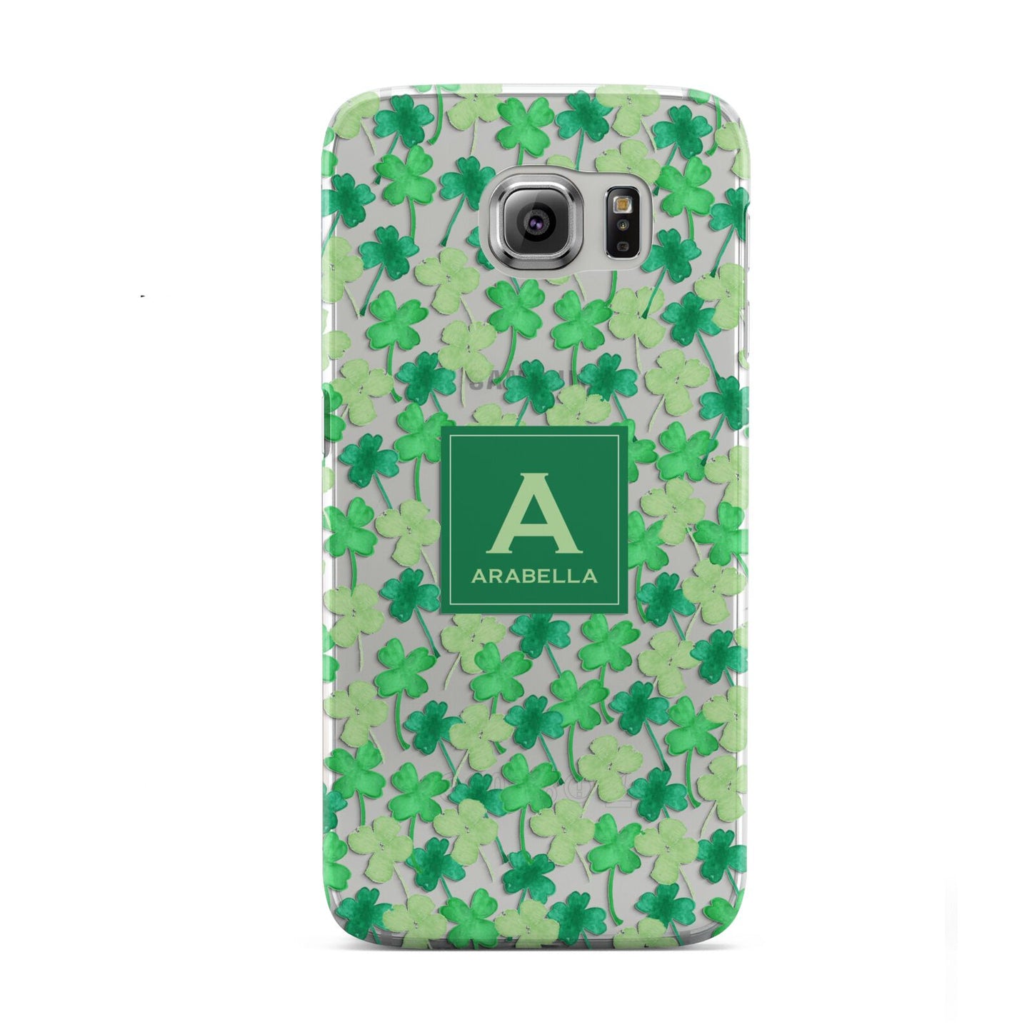 St Patricks Day Monogram Samsung Galaxy S6 Case